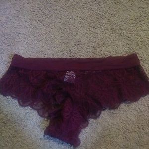 Pink Victoria Secret Cheekster Size Large